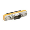 LM025 : Slimline Adapter, DB9 to DB25, Male/Male